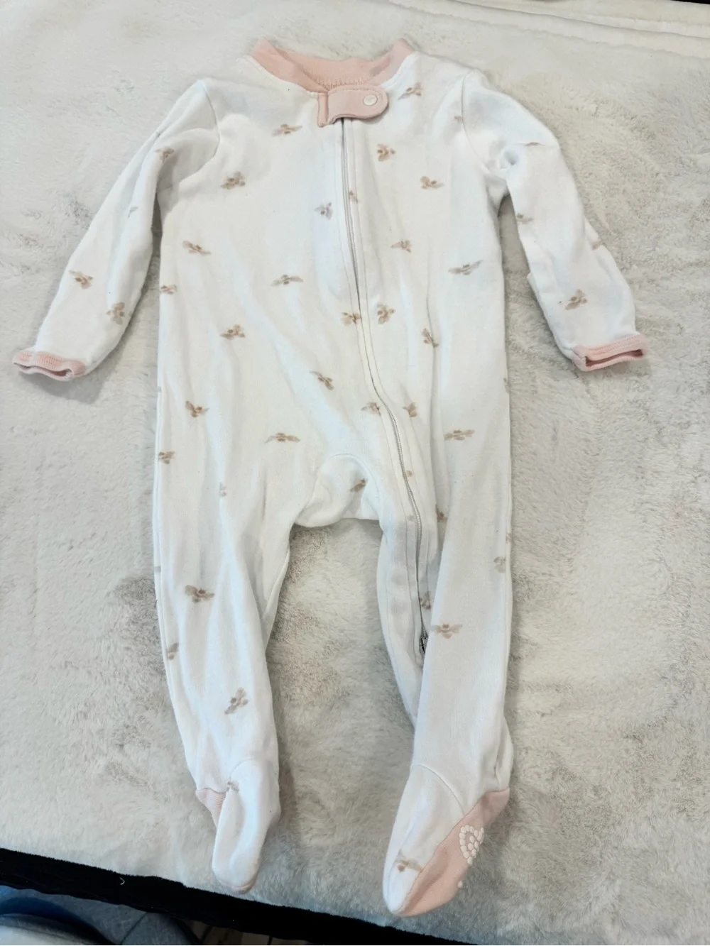 0-3 months baby girl onsie bundle